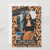 Ein Wilder, Ankündigung von Foto Abschluss (Vorderseite)