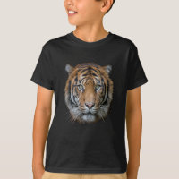 Ein wildes Bengalisches Tigergesicht