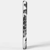 Ein wildes indisches Kriegermädchen mit Federn ges Case-Mate iPhone Hülle (Rückseite / Rechts)