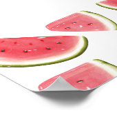 Ein Willkommenszeichen in einem Melon Poster (Ecke)
