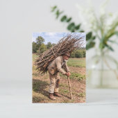 Ein Wiltshire Thatcher 1892 Postkarte (Stehend Vorderseite)