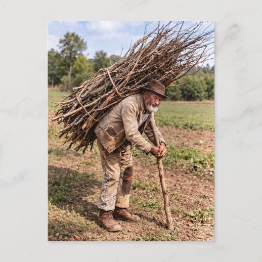 Ein Wiltshire Thatcher 1892 Postkarte (Vorderseite)