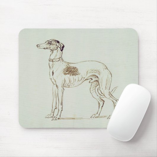 Ein Windhund, Gegenüberstellen verlassen (Stift u. Mousepad (Mit Mouse)