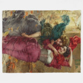 Ein windiger Tag von Gaetano Bellei Fleecedecke (Vorderseite (Horizontal))