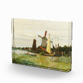Ein Windrad in Zaandam Claude Monet Fotoblock (Rechts)