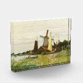 Ein Windrad in Zaandam Claude Monet Fotoblock (Links)