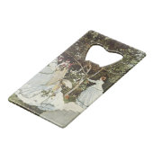 Ein Windrad in Zaandam Claude Monet Geldbeutel Flaschenöffner (Rückseite Schrägansicht)