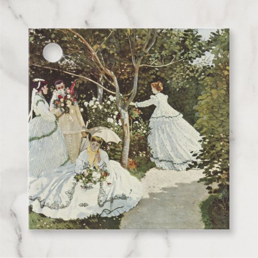 Ein Windrad in Zaandam Claude Monet Geschenkanhänger (Vorderseite)