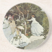 Ein Windrad in Zaandam Claude Monet Getränkeuntersetzer (Vorne)