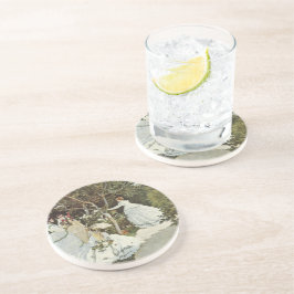 Ein Windrad in Zaandam Claude Monet Getränkeuntersetzer