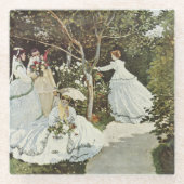 Ein Windrad in Zaandam Claude Monet Glasuntersetzer (Vorderseite)