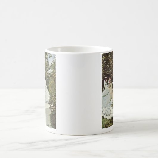 Ein Windrad in Zaandam Claude Monet Kaffeetasse (Mittel)