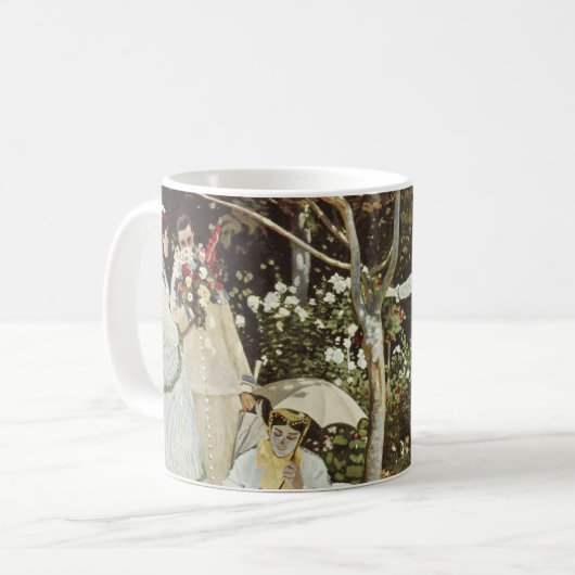 Ein Windrad in Zaandam Claude Monet Kaffeetasse (Vorderseite Links)