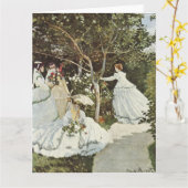 Ein Windrad in Zaandam Claude Monet Karte (Gelbe Blume)