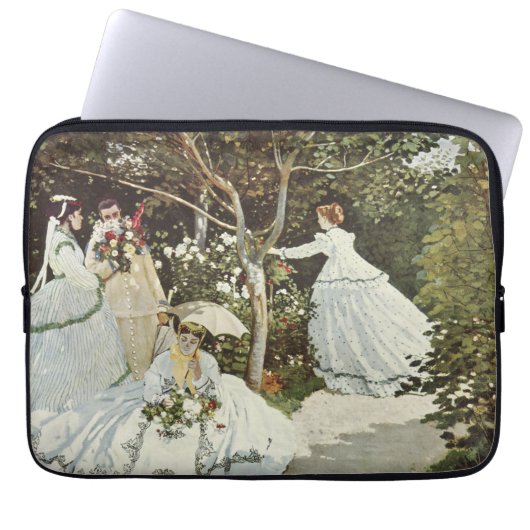 Ein Windrad in Zaandam Claude Monet Laptopschutzhülle (Vorderseite)