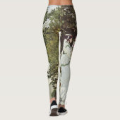 Ein Windrad in Zaandam Claude Monet Leggings (Rückseite)