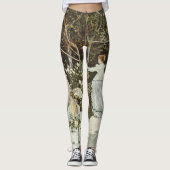 Ein Windrad in Zaandam Claude Monet Leggings (Vorderseite)