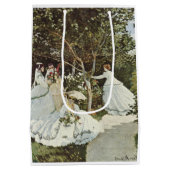 Ein Windrad in Zaandam Claude Monet Mittlere Geschenktüte (Rückseite)