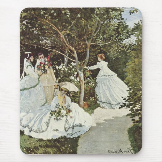Ein Windrad in Zaandam Claude Monet Mousepad (Vorne)