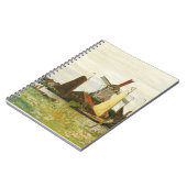 Ein Windrad in Zaandam Claude Monet Notizblock (Linke Seite)