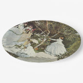 Ein Windrad in Zaandam Claude Monet Pappteller (Schrägansicht)