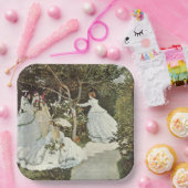 Ein Windrad in Zaandam Claude Monet Pappteller (Party)