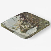 Ein Windrad in Zaandam Claude Monet Pappteller (Gewinkelt)