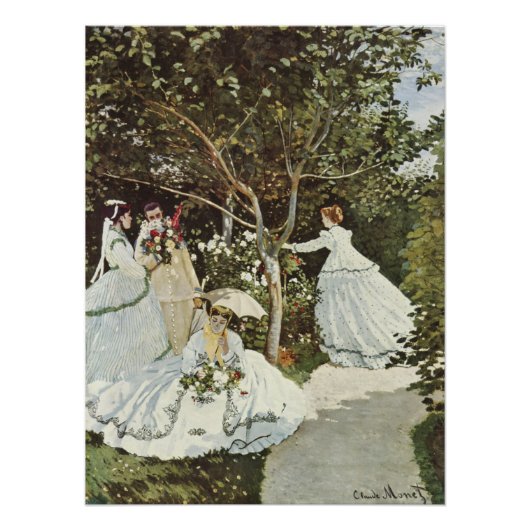 Ein Windrad in Zaandam Claude Monet Poster (Vorderseite)