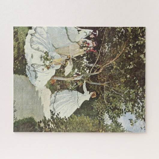 Ein Windrad in Zaandam Claude Monet Puzzle (Horizontal)