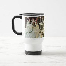 Ein Windrad in Zaandam Claude Monet Reisebecher