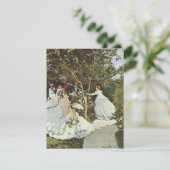 Ein Windrad in Zaandam Claude Monet RSVP Karte (Stehend Vorderseite)