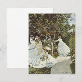 Ein Windrad in Zaandam Claude Monet RSVP Karte (Vorne/Hinten)