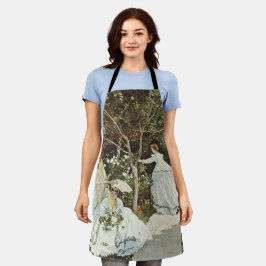 Ein Windrad in Zaandam Claude Monet Schürze