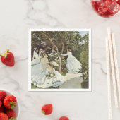 Ein Windrad in Zaandam Claude Monet Serviette (Beispiel)