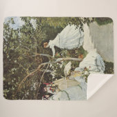 Ein Windrad in Zaandam Claude Monet Sherpadecke (Vorderseite (Horizontal))