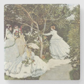 Ein Windrad in Zaandam Claude Monet Steinuntersetzer (Vorderseite)