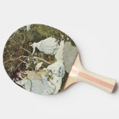 Ein Windrad in Zaandam Claude Monet Tischtennis Schläger (Seitenansicht)