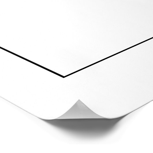 Ein Winter Buddha Poster (Ecke)