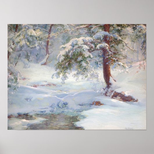 Ein Winter Idyll Poster (Vorne)