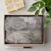 Ein Winter Schwan Seidenpapier (Geschenk)