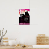 Ein Winter Sunset Poster (Küche)