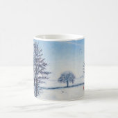 Ein Winter-Weg Kaffeetasse (Mittel)