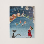 Ein Winter Wonder Jigsaw Puzzle (Vertikal)
