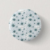 Ein Wintererlebnis-Dekor mit Schneeflocken Button (Vorderseite)