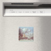 Ein Wintererlebnis in Amsterdam Magnet (In Situ (Geschirrspüler))