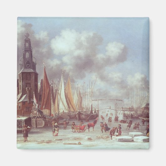Ein Wintererlebnis in Amsterdam Magnet (Vorne)