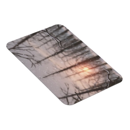 Ein winterlicher, flexibler Traum Magnet (Rechte Seite)