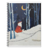 Ein Wintermärchen - Fox im Schnee Notizblock (Vorderseite)