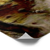 Ein Wintermorgens, berühmtes Gemälde, Poster (Ecke)