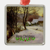 Ein Wintermorgens, schöne Kunst, Ornament Aus Metall (Vorne)